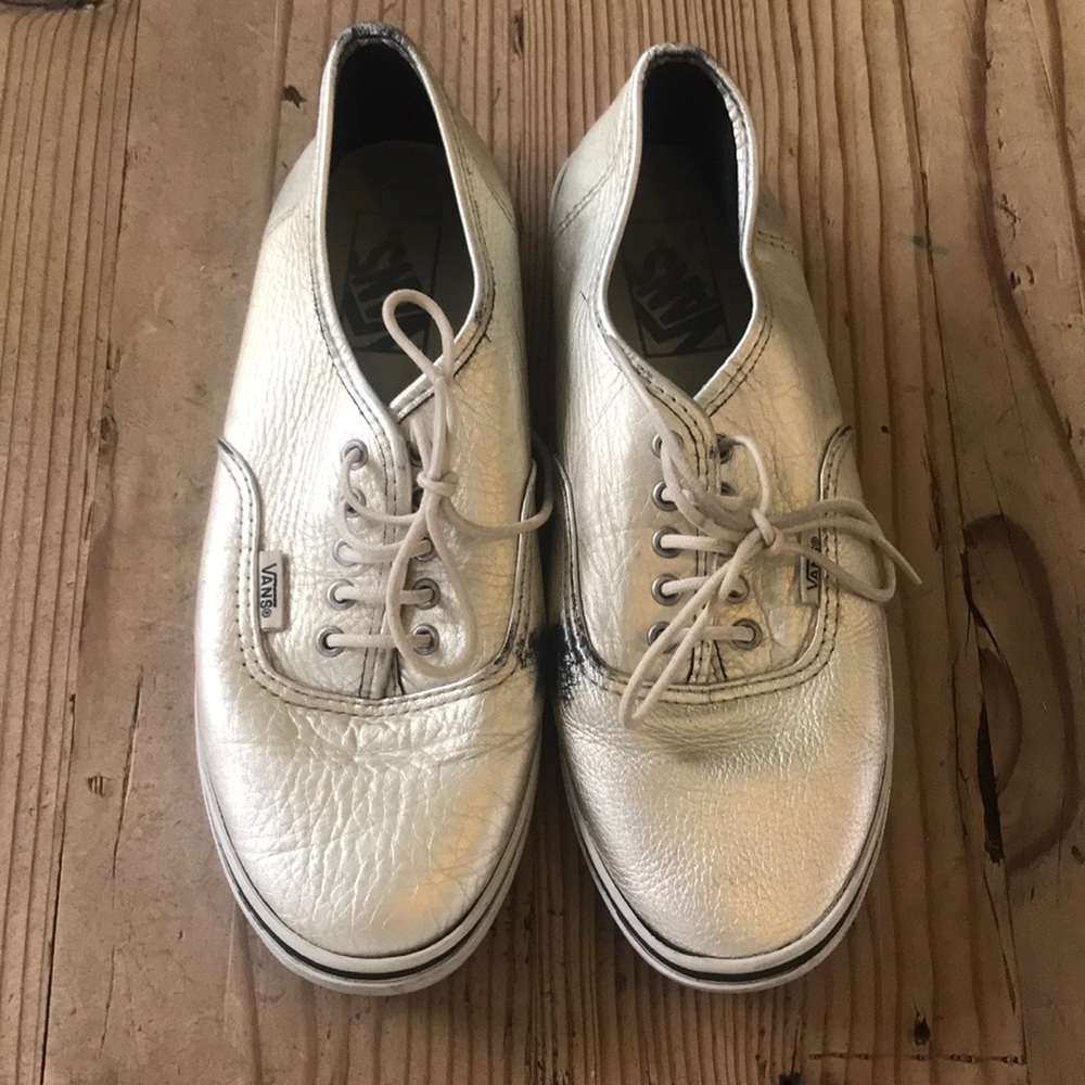 Metallic vans women’s